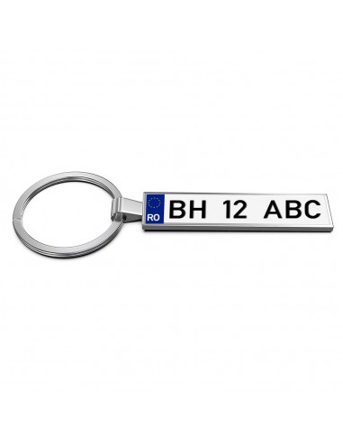 Brelocuri personalizate tip ,,Numar Auto,,