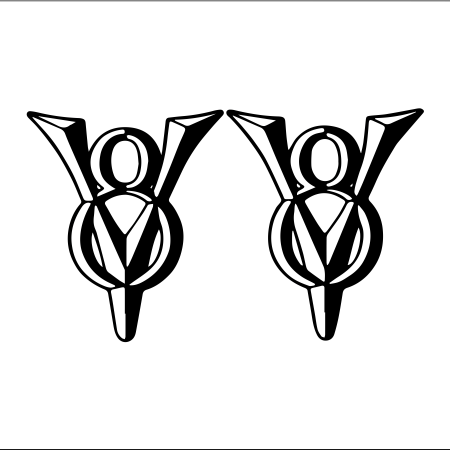 Set sticker V8 Scania