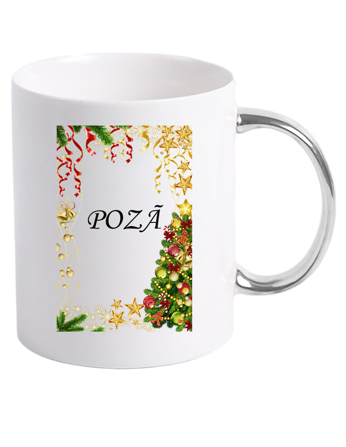 Cană personalizată cu nume si poza - Merry Christmas - imagine 6