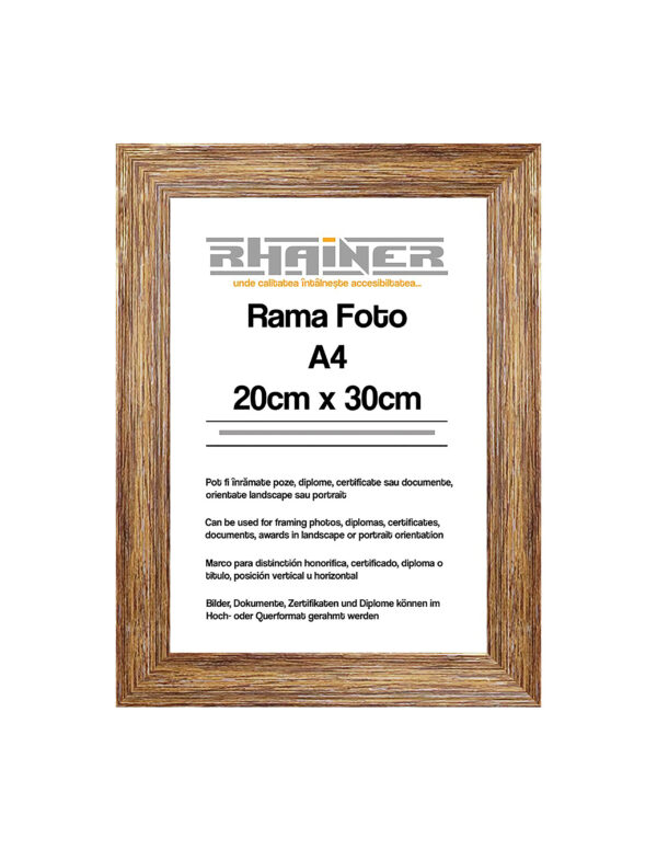 Ramă foto Bilbao cafe A4