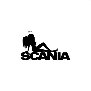 Set 2 Stickere Scania Women