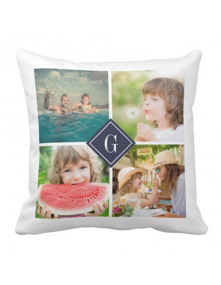 Perna personalizata 40x40 -Alba - imagine 2