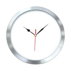 Ceas insertie foto aluminiu