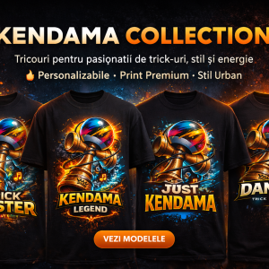 Tricouri Kendama pentru Jucători Adevărați