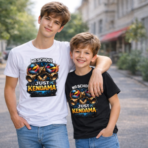 Tricouri Kendama pentru Jucători AdevărațiTricou No School Just Kendama – Tricou Kendama Personalizat