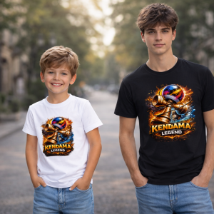Tricou Kendama „Kendama Legend” – Design Premium pentru Jucători Adevărați