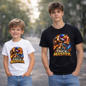 Tricou Kendama „Trick Master” – Print Premium